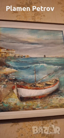 Картини маслени бои и акварел , снимка 15 - Антикварни и старинни предмети - 33037372