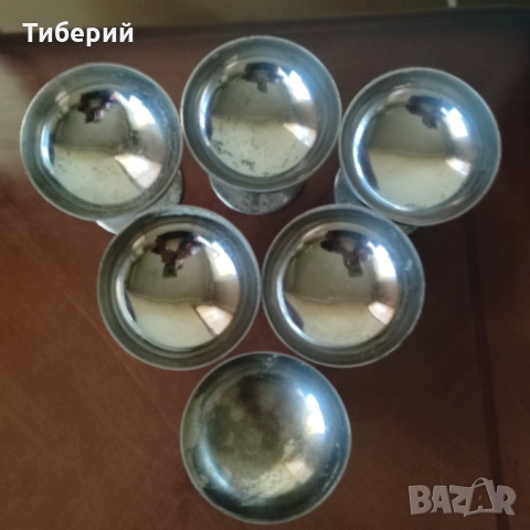 Посребрени чаши за вино, снимка 3 - Чаши - 52174461