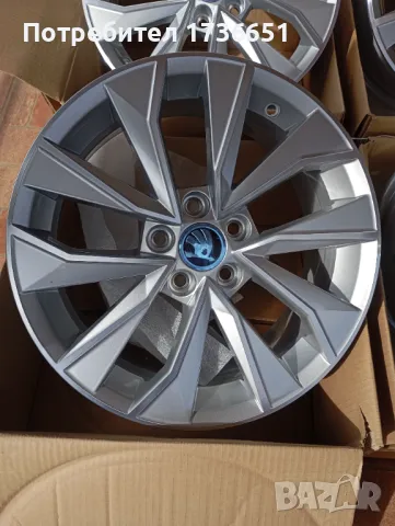 Оригинални Чисто Нови джанти Шкода Fabiq,Skala,Kamiq 16", снимка 3 - Гуми и джанти - 49499022