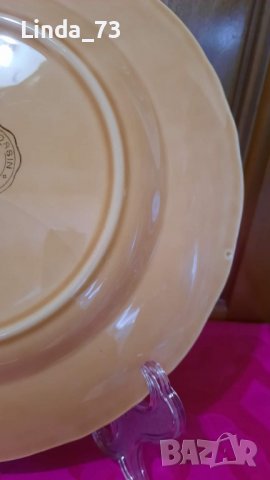 Порцеланови чинии за основно ястие - плитки. Цвят - капучино. Маркирани - Treviso Italy., снимка 11 - Чинии - 38654891
