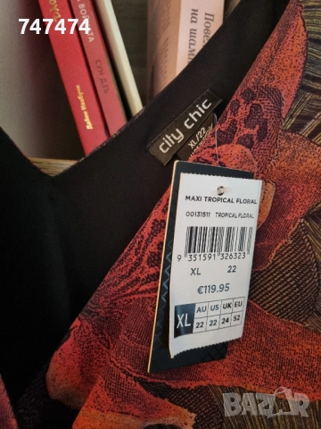 Страхотна рокля 3ХЛ - 4ХЛ, нова, снимка 4 - Рокли - 52320012