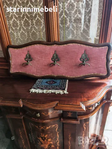 Старинна стенна закачалка , снимка 8 - Закачалки - 56507396