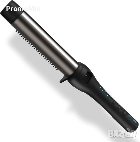 Маша за коса Revamp ‎TO-1500-EU 32 mm 195W керамична маша преса за вълни къдрици, снимка 2 - Преси за коса - 44210327