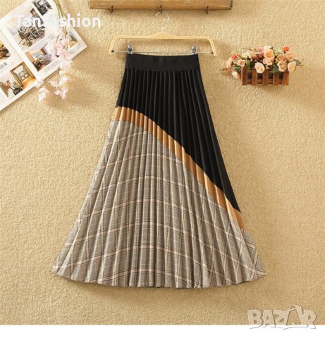 Плисирана дамска пола 