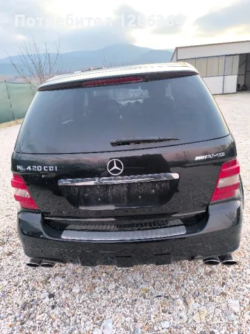 Mercedes ML 420 CDI AMG Пакет НА ЧАСТИ , снимка 4 - Автомобили и джипове - 48339067