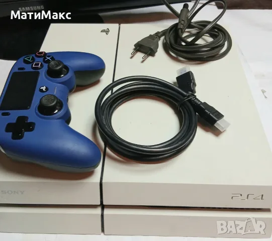 Playstation 4 + контролер, снимка 4 - PlayStation конзоли - 55717820