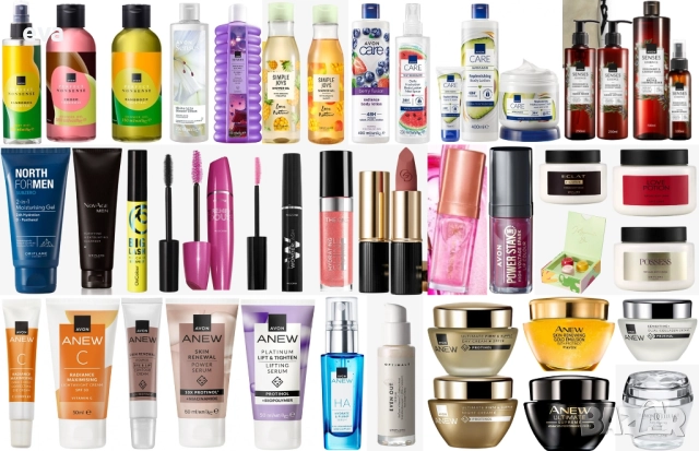 НАЛИЧНИ продукти от Avon и Oriflame
