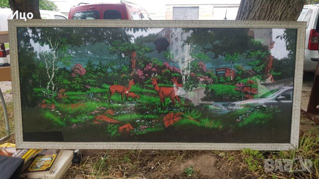 Ретро картина 60х120 см