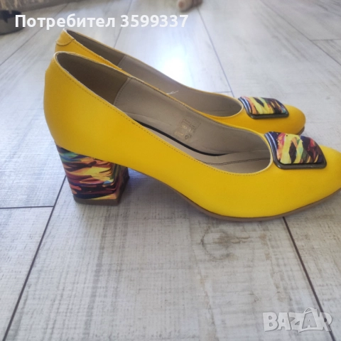 Луксозни обувки, снимка 3 - Дамски елегантни обувки - 52243809