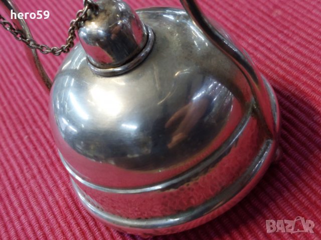 Сребърен примус за подгряване на коняк/сребро, злато/, снимка 18 - Сервизи - 38077785