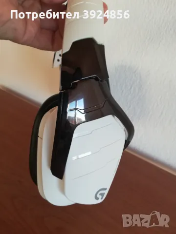 Logitech G933 геймърски слушалки бели, снимка 3 - Слушалки за компютър - 47601909