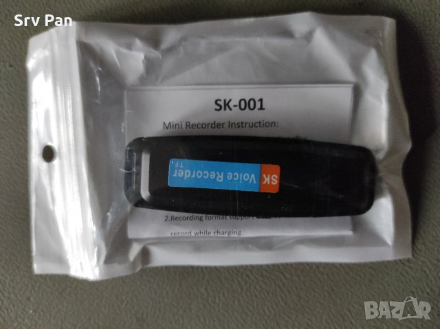 SK-001 TF Card USB Digital Audio Voice Recorder , снимка 2 - Друга електроника - 35259689