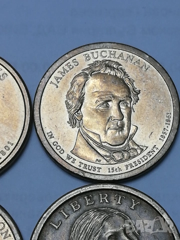 монети от 1 долар президенти, снимка 6 - Нумизматика и бонистика - 53938201
