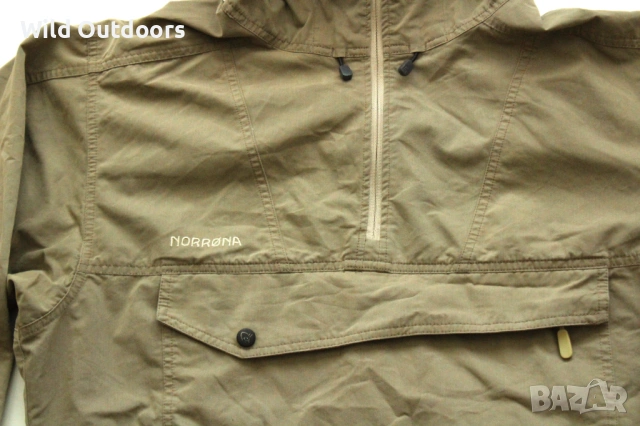 NORRONA Svalbard Cotton anorak - мъжки анорак, размер М, снимка 2 - Екипировка - 53977961