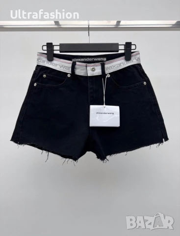 Къси дънкови панталонки Valentino Alexander Wang , снимка 5 - Къси панталони и бермуди - 40369224