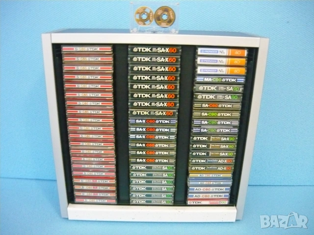 Касетник, органайзер, фонотека за аудио касети