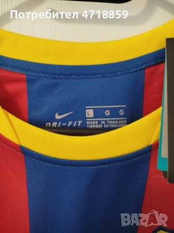 Фланелка Nike BREATHE на Барселона, снимка 6 - Футбол - 54001615