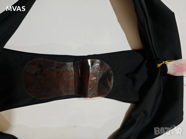 Нов дамски черен бански долнище М размер чайка, снимка 3 - Бански костюми - 50665849