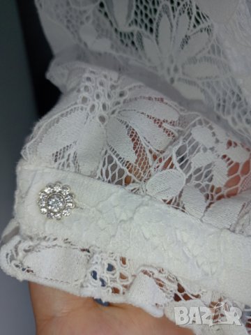 Дантелена риза Vero moda M нова , снимка 4 - Ризи - 37032751