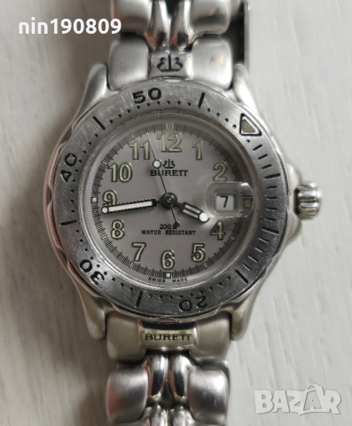 ⌚ Дамски часовник Burett 200M Water Resistant