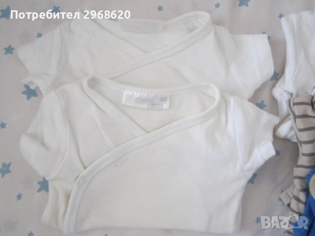 Бебешки бодита  0-3 месеца 50 см, снимка 2 - Бодита за бебе - 42234282