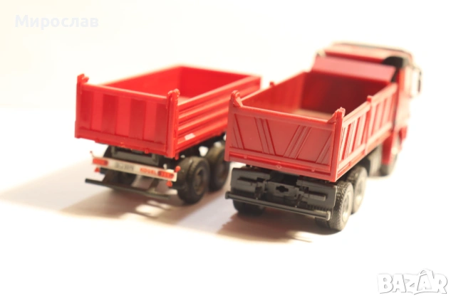 HERPA H0 1/87 MERCEDES ACTROS САМОСВАЛ ГОНДОЛА КАМИОН, снимка 8 - Колекции - 53135045