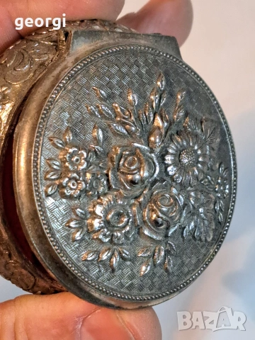 ретро японска метална кутия за бижута 32/3, снимка 3 - Антикварни и старинни предмети - 53123722