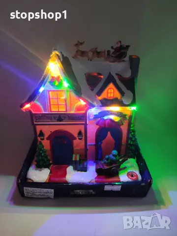 Magic village лед светеща Led коледна къща Christmas , снимка 2 - Декорация за дома - 48014868