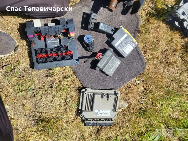 Бошунера,компютър и модули за сеат леон 2007г.