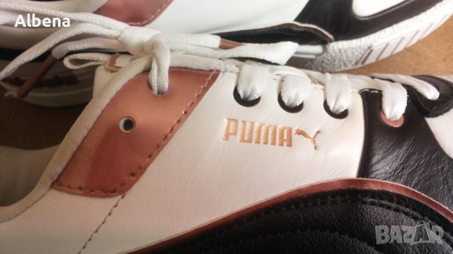 PUMA Leather Shoes Размер EUR 38,5 / UK 5,5 дамски детски обувки 140-13-S, снимка 6 - Дамски ежедневни обувки - 42288677