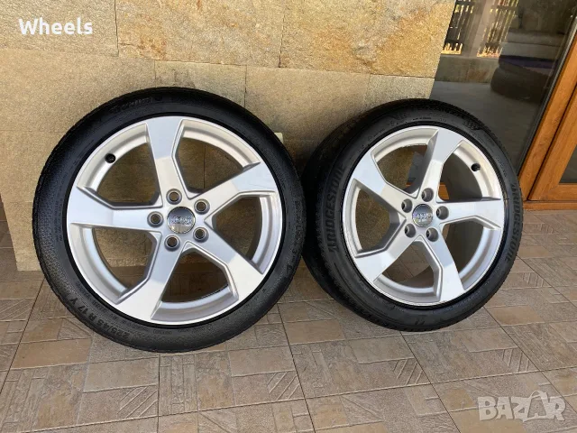 17" 5x112 Audi Original , снимка 6 - Гуми и джанти - 56394518
