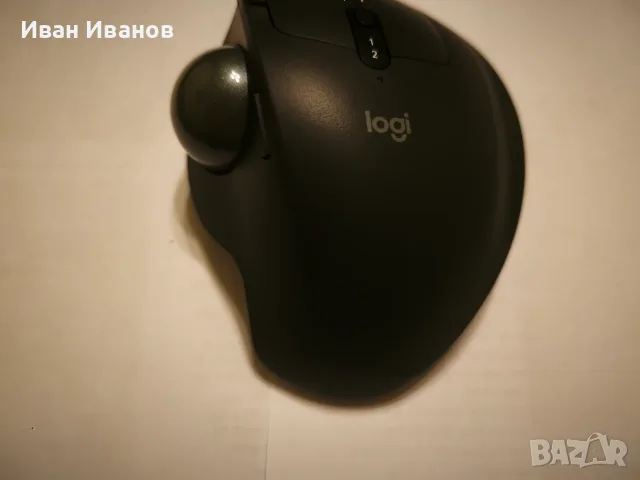 Безжичната мишка Logitech MX Ergo, снимка 6 - Клавиатури и мишки - 56452280