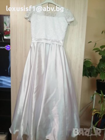  рокля бяла  - шаферска, снимка 1 - Рокли - 36967442