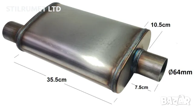 спортни ауспуси и резонатори, снимка 3 - Аксесоари и консумативи - 50228164