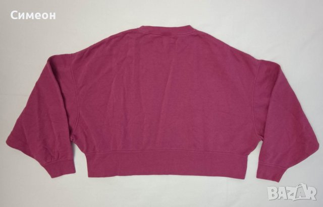 Nike NSW Fleece Cropped Sweatshirt оригинално горнище S Найк памук, снимка 4 - Спортни екипи - 39892980