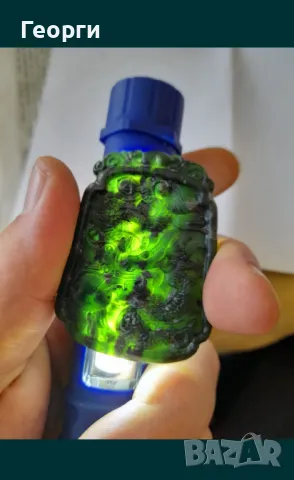 Амулет от натурален нефрит-2, снимка 6 - Антикварни и старинни предмети - 50105733