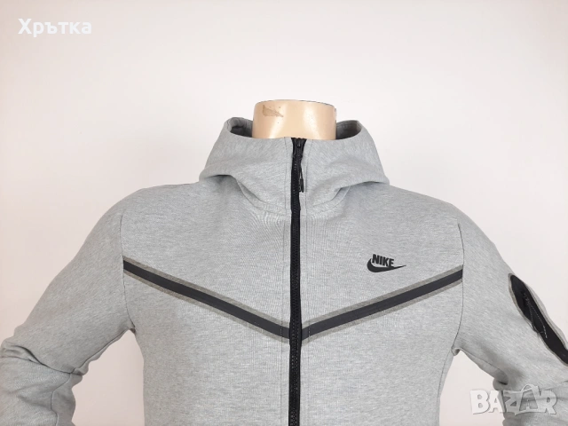 Nike Tech Fleece Windrunner - Оригинално мъжко горнище размер M, снимка 6 - Спортни дрехи, екипи - 54066733