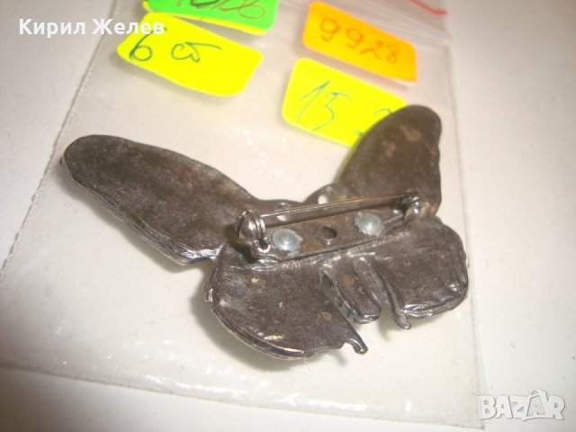 ЕМАЙЛИРАНА БРОШКА ПЕПЕРУДА 9928, снимка 8 - Други - 30446930