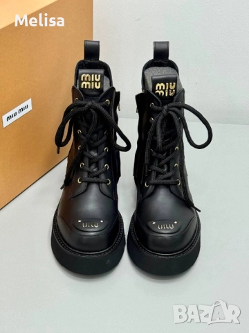 Дам боти ⚜️mıu mıu  , снимка 9 - Дамски боти - 52964450