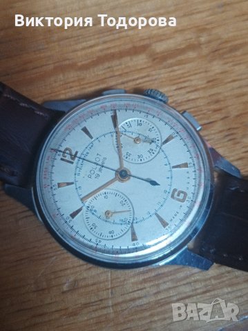 Мъжки часовник Полет/Poljot хронограф 3017, снимка 3 - Антикварни и старинни предмети - 40565692
