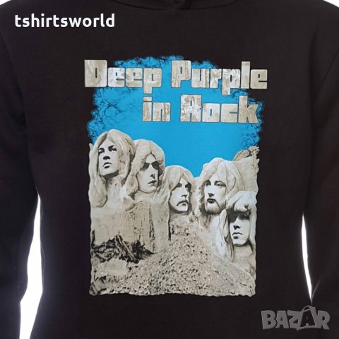 Нов мъжки суичър с трансферен печат на музикалната група Deep Purple (Дийп Пърпъл), снимка 6 - Суичъри - 31757854