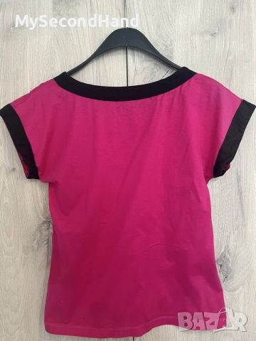 Yves Saint Laurent винтидж дамска тениска , снимка 2 - Тениски - 56242251