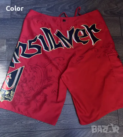 Vintage сърф къси панталони Quiksilver, снимка 3 - Къси панталони - 56004631