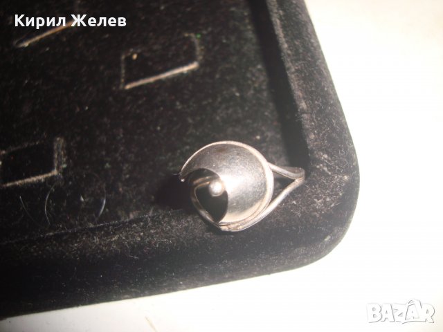 ДИЗАЙНЕРСКИ АРТ СРЕБЪРЕН ПРЪСТЕН РЪЧНА ФИНА ИЗРАБОТКА 17081, снимка 12 - Пръстени - 31557151