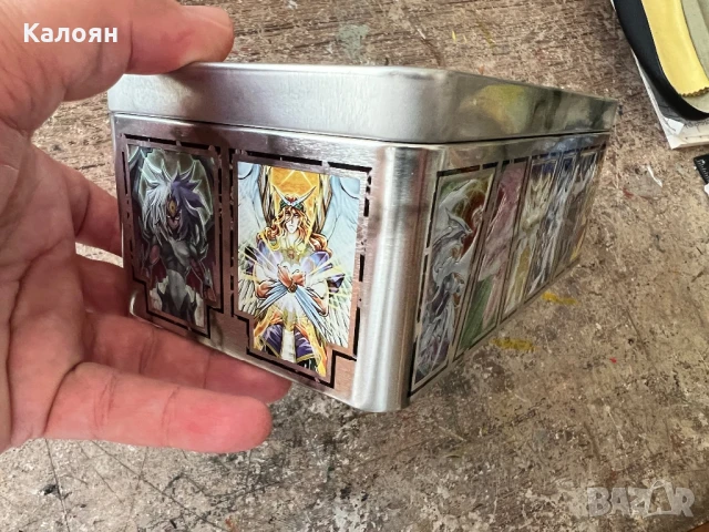 Метална кутия за колекционерски карти Yu-Gi-Oh!, снимка 3 - Колекции - 50933814