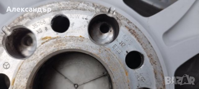 Мерцедес 5/112/16. Оригинални , снимка 7 - Гуми и джанти - 37464249