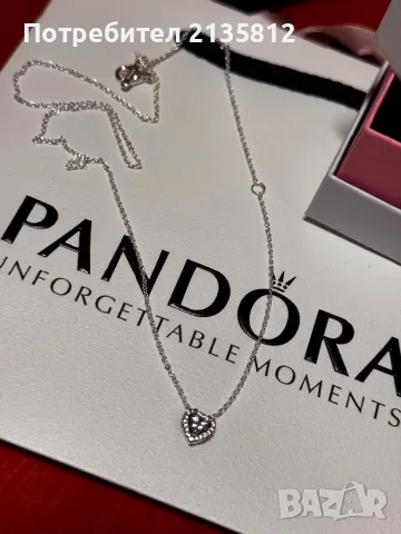 Pandora колие Пандора , снимка 3 - Колиета, медальони, синджири - 49920447