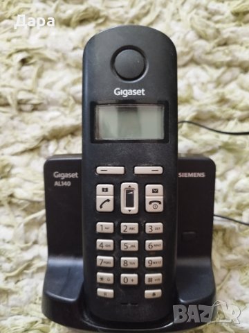 Безжичен DECT телефон Gigaset , снимка 1 - Стационарни телефони и факсове - 42877124