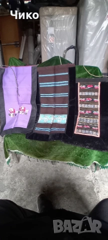 3бр женски кадифяни престилки, снимка 10 - Антикварни и старинни предмети - 54067992