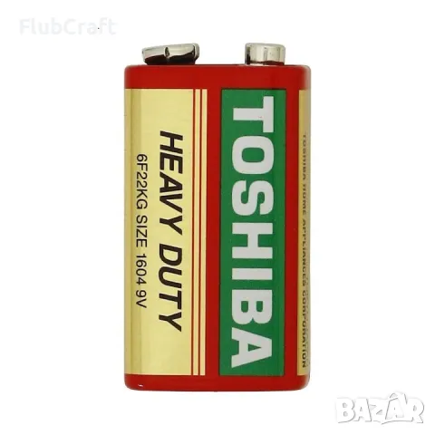 Батерия TOSHIBA 9V, снимка 1